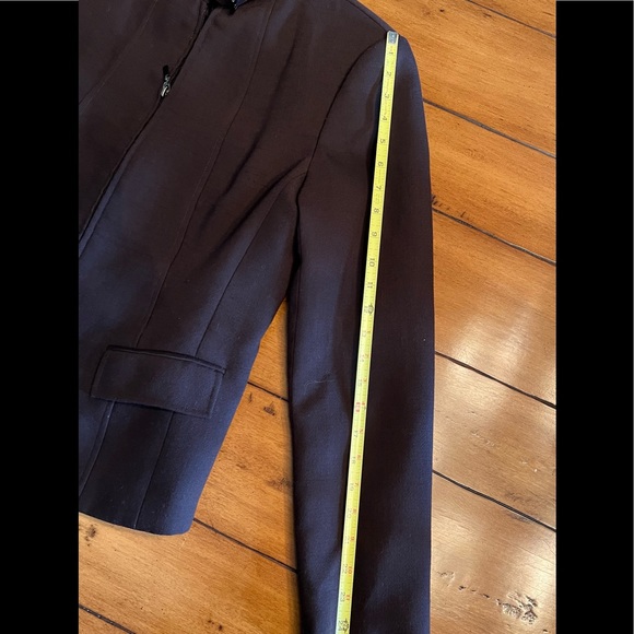 MAG by Magaschoni Brown Womens
Wool Mao Collar Blazer/Jacket Size 10 - Picture 7 of 9